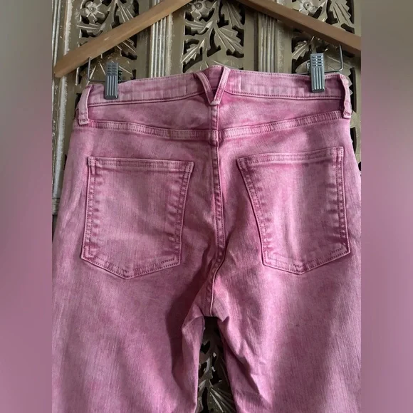 🥤 Veronica Beard Kate High Rise Skinny Jean 27 04 Pink Wash Riverdale Wardrobe - Picture 5 of 8